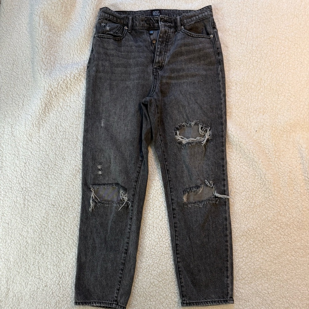 BDG Black Distressed Jeans